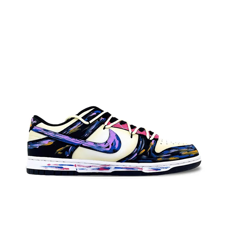 Death Sparks - Custom  Dunk  Low Unisex Street Graffiti Skateboarding Shoes