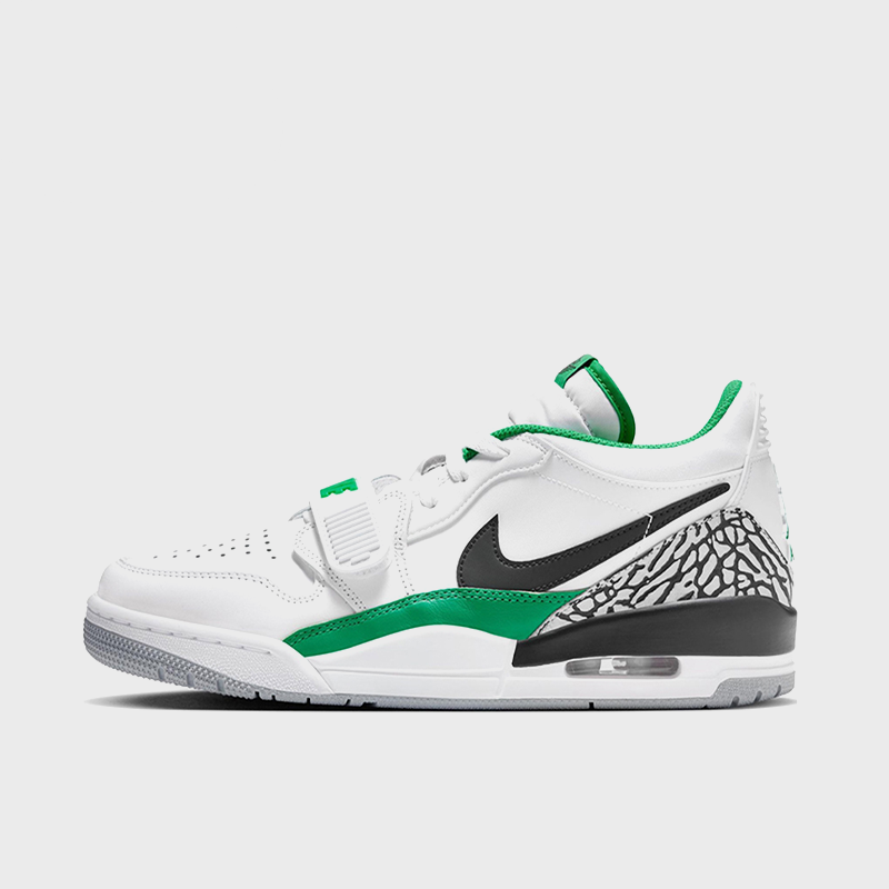 Snow on Winter Fields - Men's Jordan Legacy 312 Custom