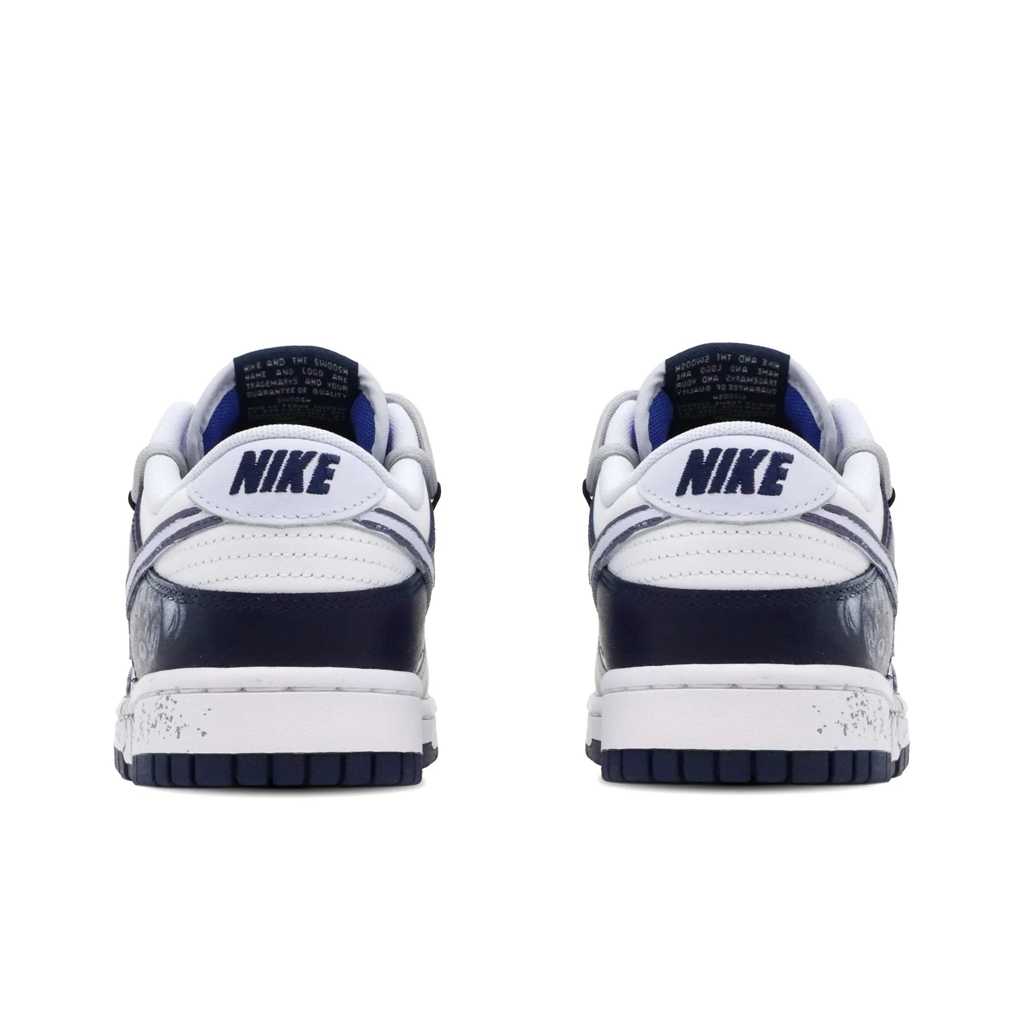 [Custom Trust The Bear] Dunk Low Skateboard Shoes Unisex Beige/Blue