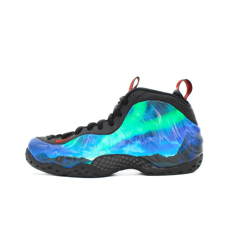 [Custom Aurora] Foamposite One Mid-top Retro Basketball Shoes Unisex