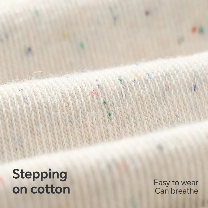 Women's Cotton Sports Socks - 5A Antibacterial Thin Odor, Control Moisture-Wicking Crew Socks (Multi-Pack)