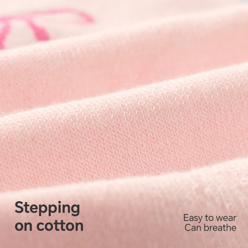 Women's Cotton Sports Socks - 5A Antibacterial Thin Odor, Control Moisture-Wicking Crew Socks (Multi-Pack)