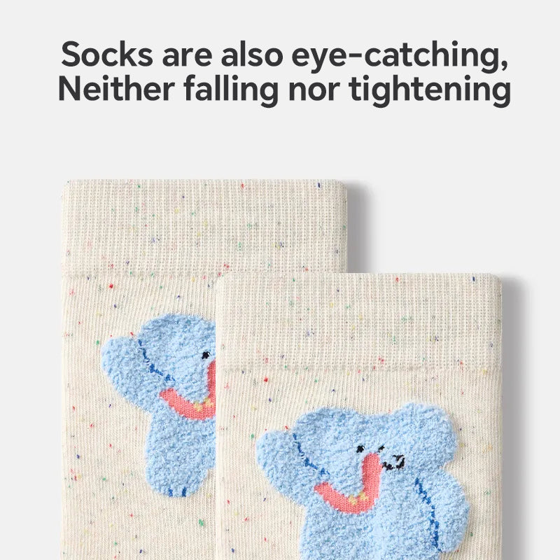 Women's Cotton Sports Socks - 5A Antibacterial Thin Odor, Control Moisture-Wicking Crew Socks (Multi-Pack)