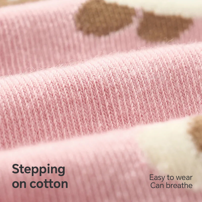 Women's Cotton Sports Socks - 5A Antibacterial Thin Odor, Control Moisture-Wicking Crew Socks (Multi-Pack)