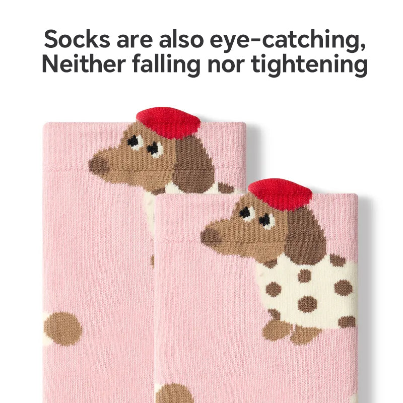 Women's Cotton Sports Socks - 5A Antibacterial Thin Odor, Control Moisture-Wicking Crew Socks (Multi-Pack)