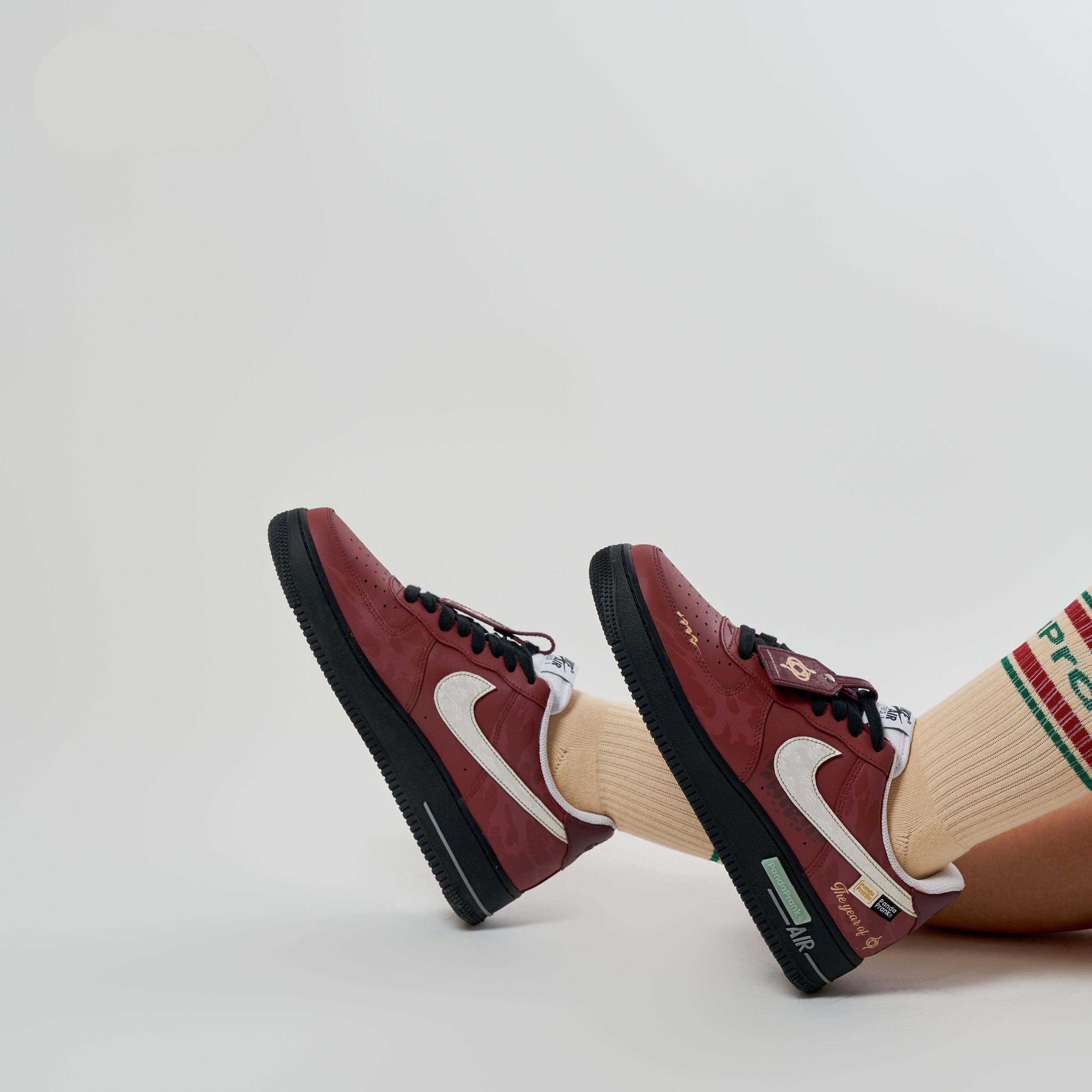 New Year Greetings - Men's Air Force 1 Low Custom