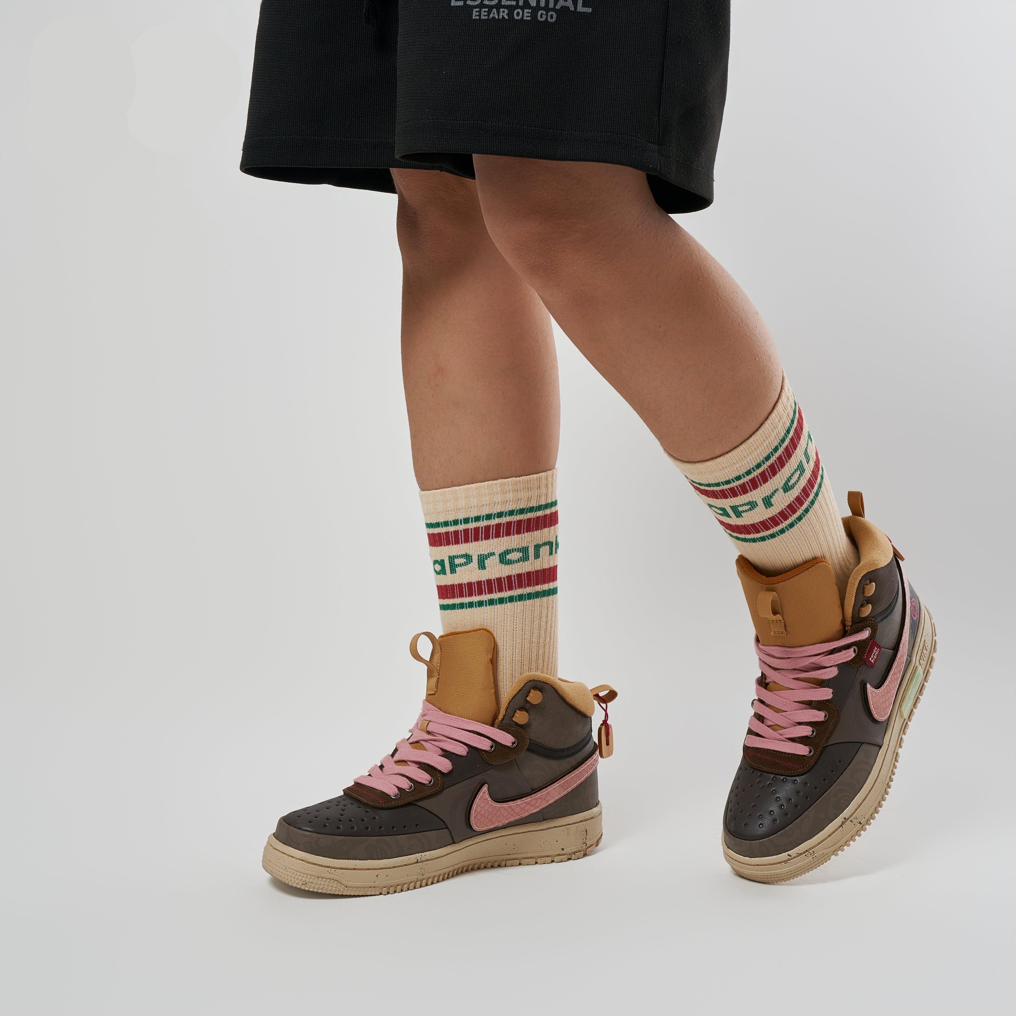 Chestnut Charm - Men's Court Vision Mid Custom