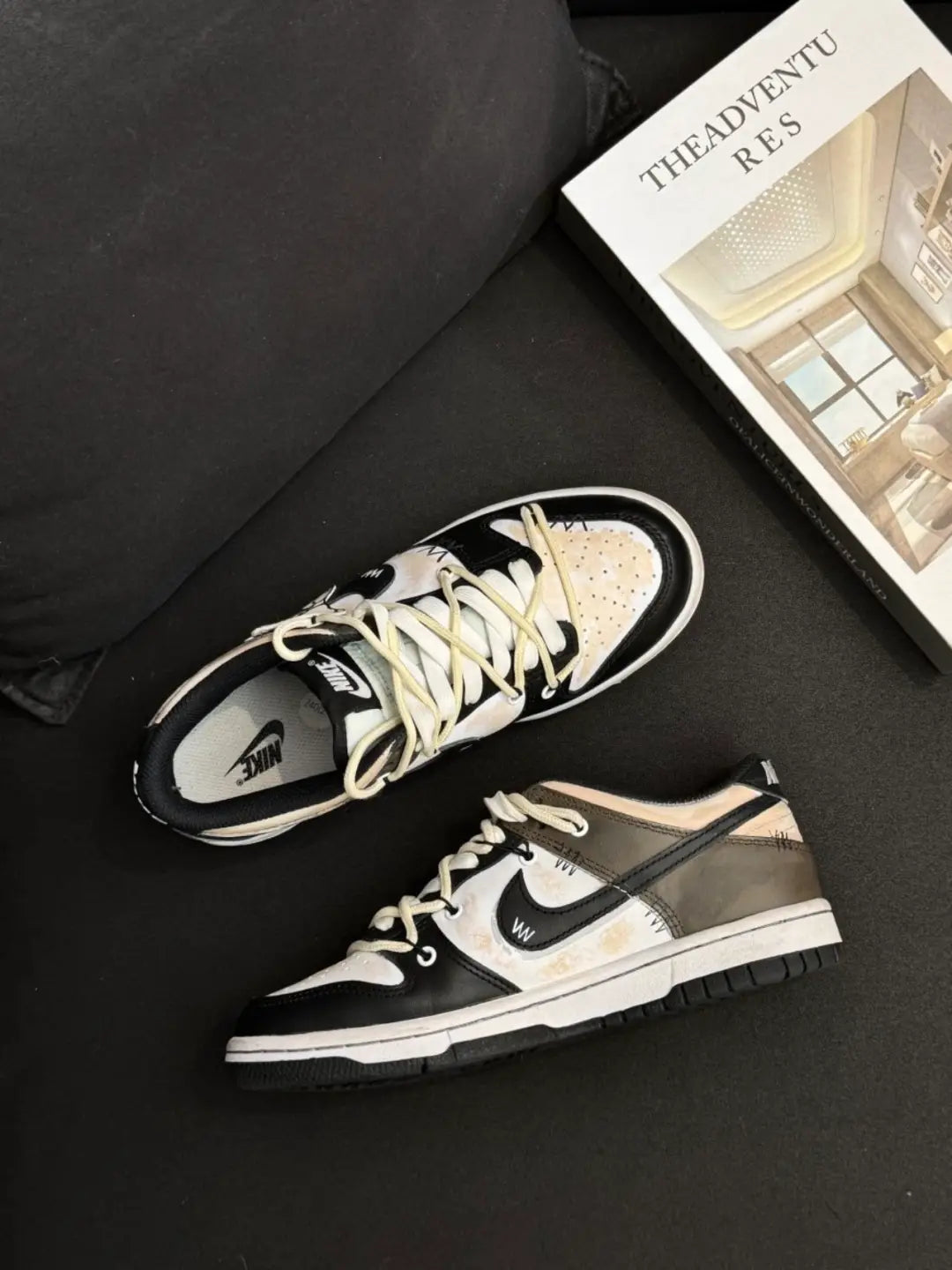 [Custom Female stuffed bear S-BOX]  Dunk Skateboarding Shoes Women's