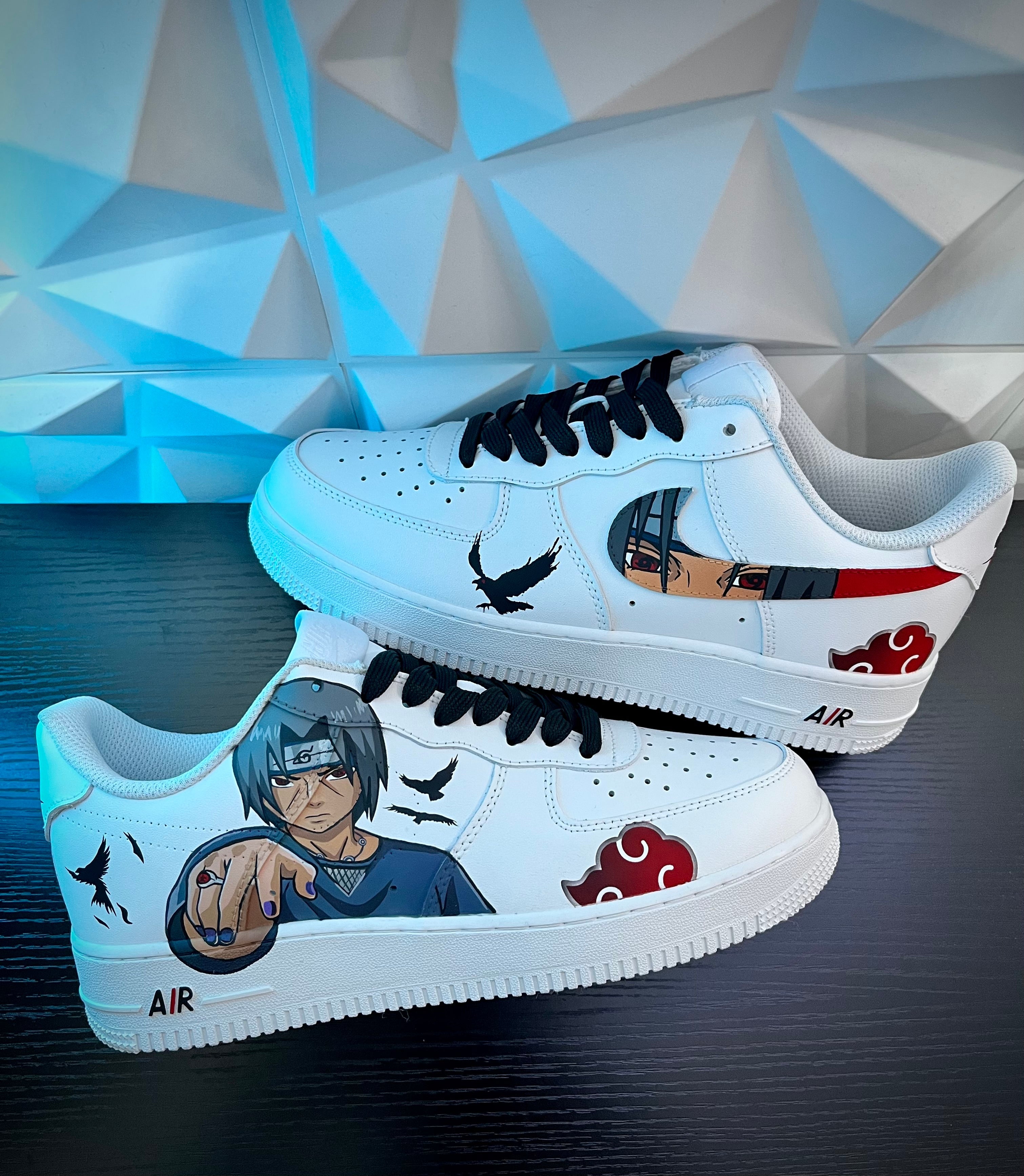 [Custom Itachi] Air Force 1 Skateboarding Shoes Unisex