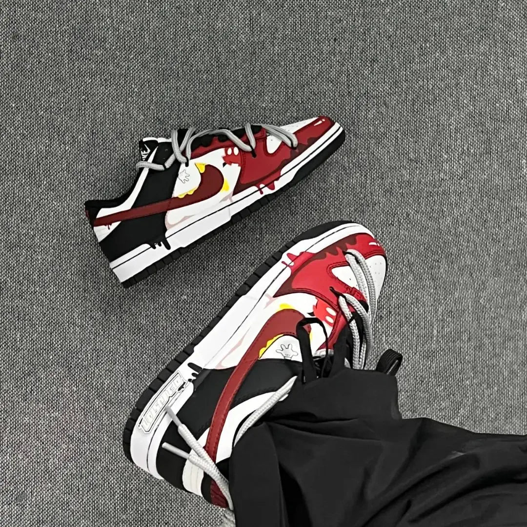 [Custom Halloween Romance]  Dunk Skateboarding Shoes Unisex