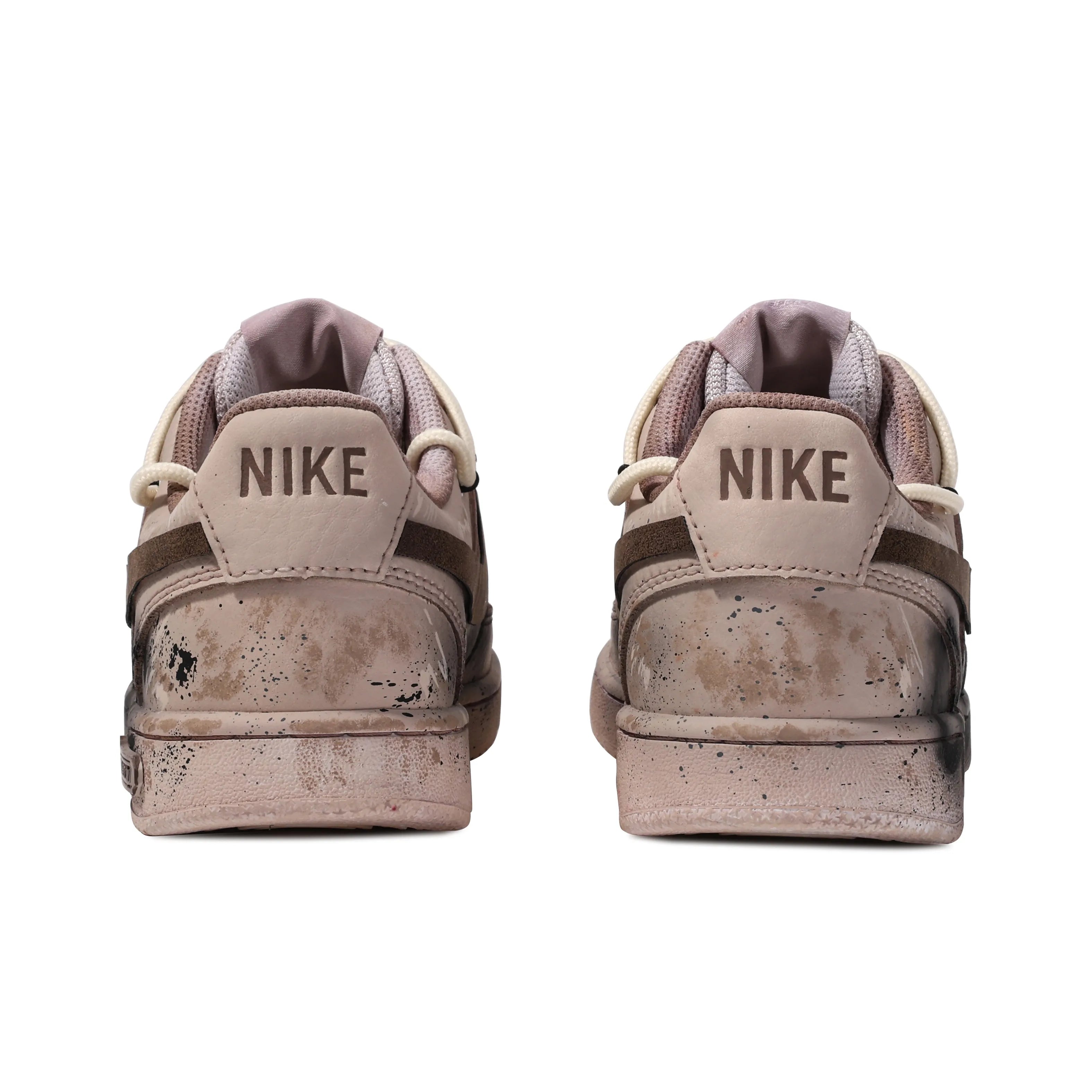 [Custom The End World] Court Vision Low Skateboard Shoes Unisex Graffiti