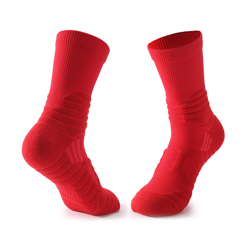Training Socks Men's Sports Socks High Top Long Socks