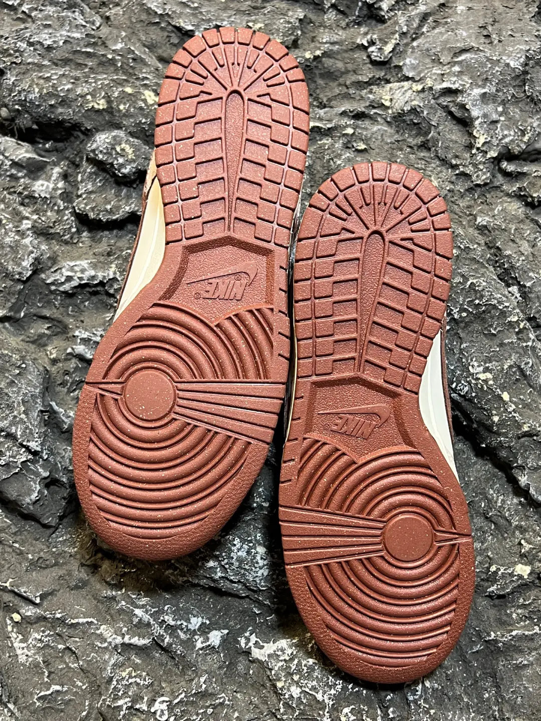 [Custom Mad Max] Dunk Skateboarding Shoes Men Low-top Brown/Red