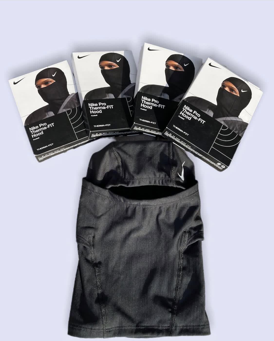 Custom Pro Therma-Fit Hyperwarm Hood Ski Mask Black