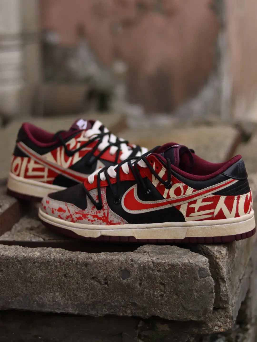 [Custom Violent Aesthetics] Dunk Skateboarding Shoes Unisex