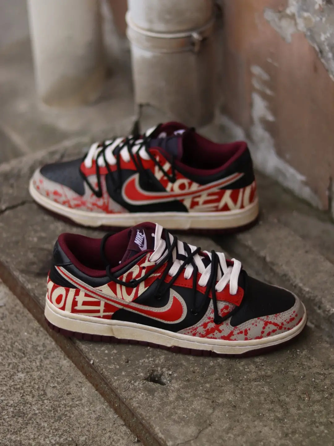 [Custom Violent Aesthetics] Dunk Skateboarding Shoes Unisex