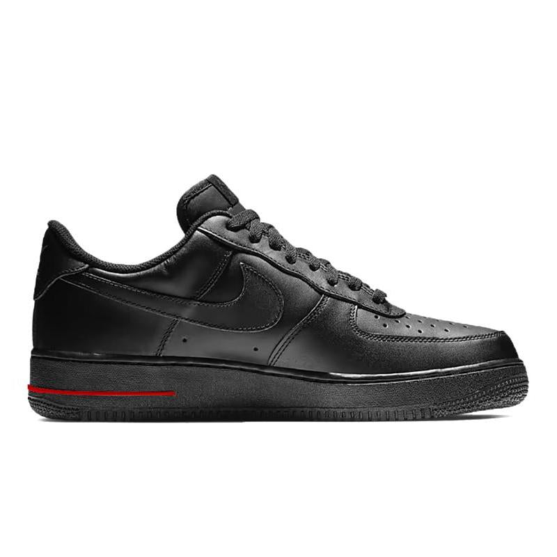 [Custom Women's Bloodstained Teeth 2.0]  Air Force 1 Skateboarding Shoes Women's Low-top Black