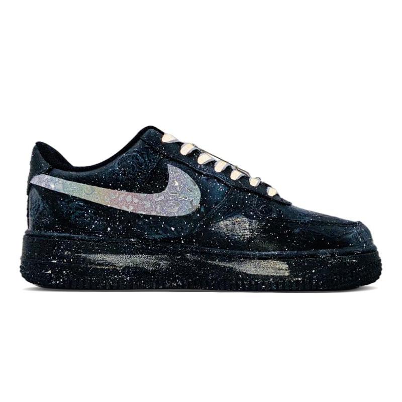 [Custom "S girl's Starry River Universe.]  Air Force 1 Skateboarding Shoes Women's