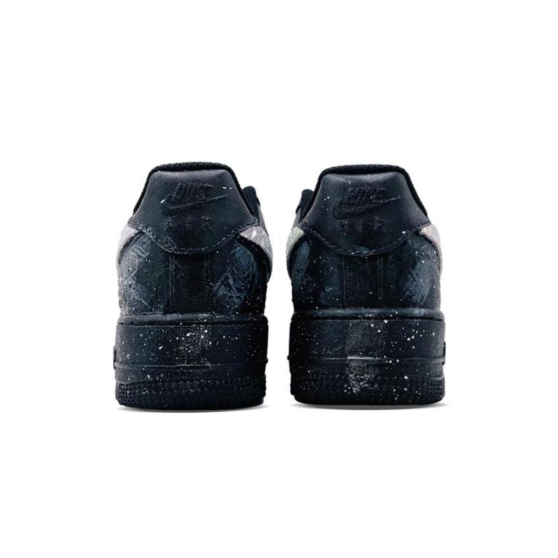 [Custom "S girl's Starry River Universe.]  Air Force 1 Skateboarding Shoes Women's