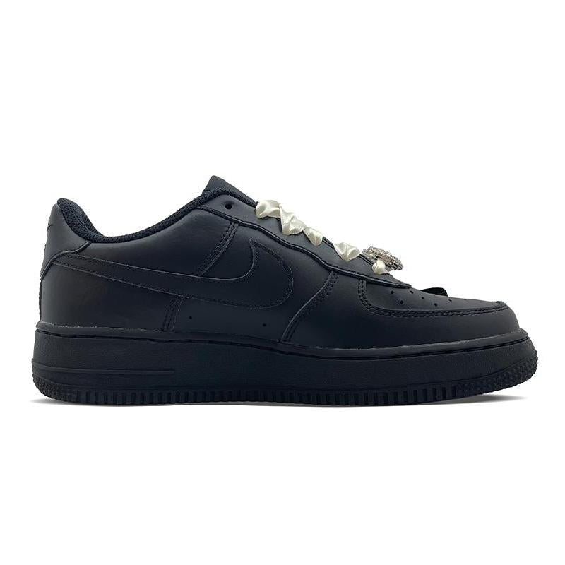 [Custom Pure Desire Wind black]  Air Force 1 Skateboarding Shoes Women's