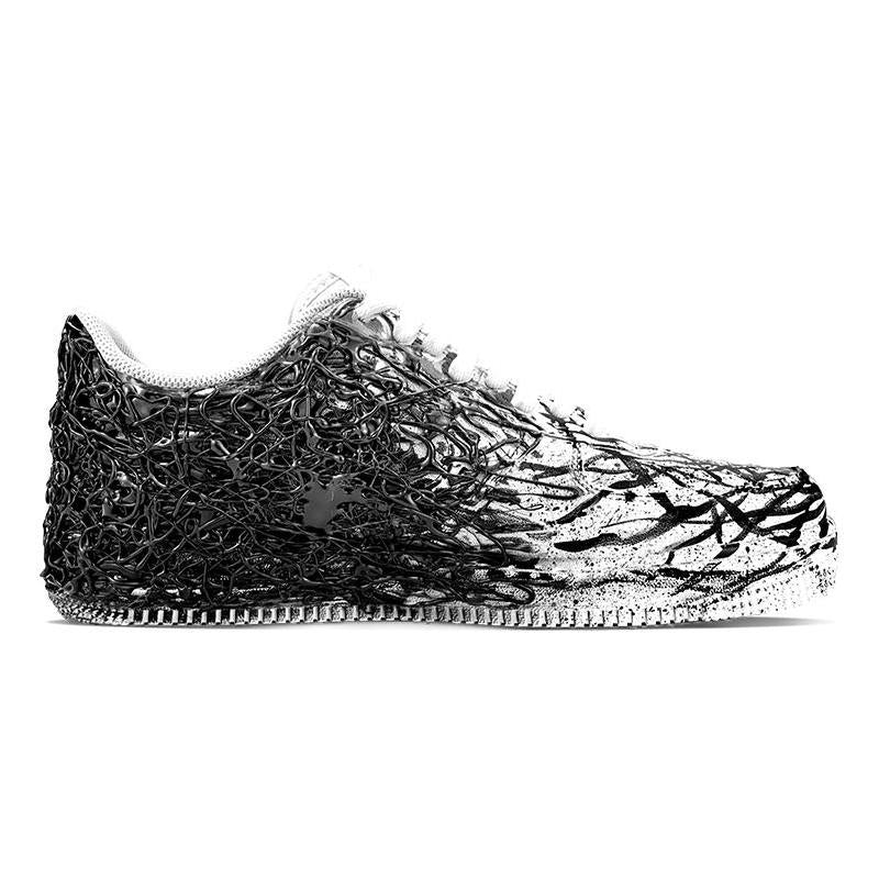 [Custom Female darkening Venom]  Air Force 1 Skateboarding Shoes Women's