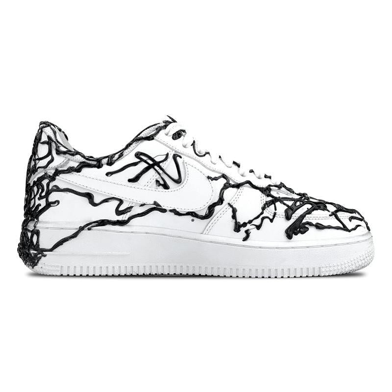 [Custom Superhero Venom]  Air Force 1 Skateboarding Shoes Women's