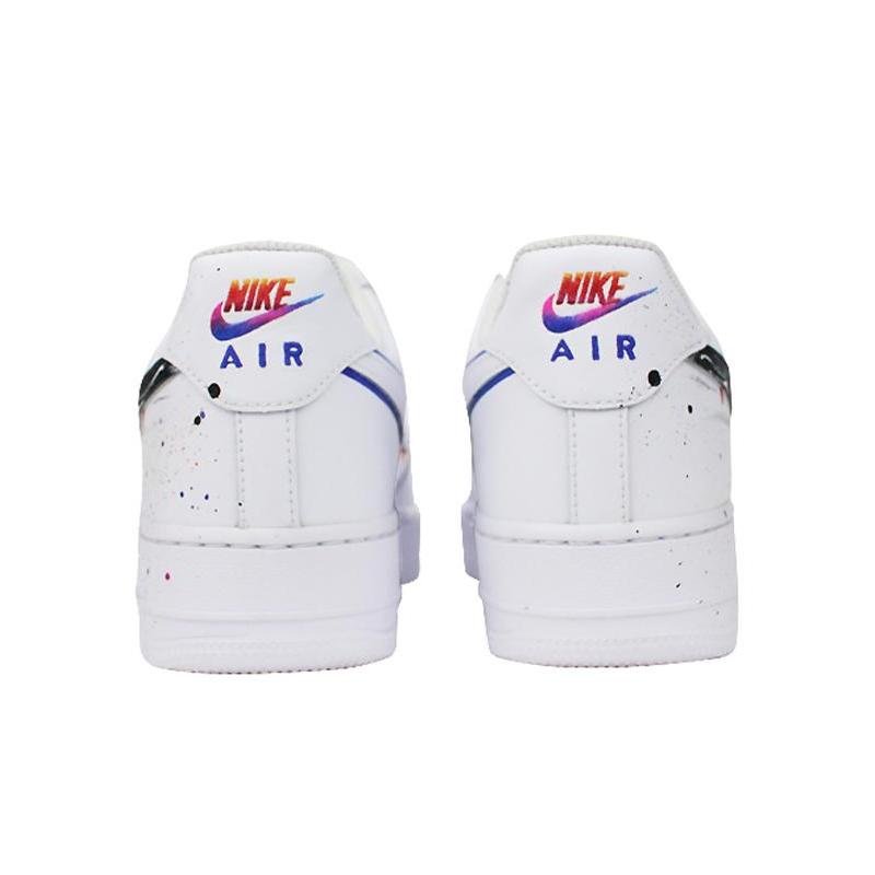 [Custom A female spray-painted hand-painted ink-wash painting of the Three Pools Mirroring the moon]  Air Force 1 Skateboarding Shoes Women's