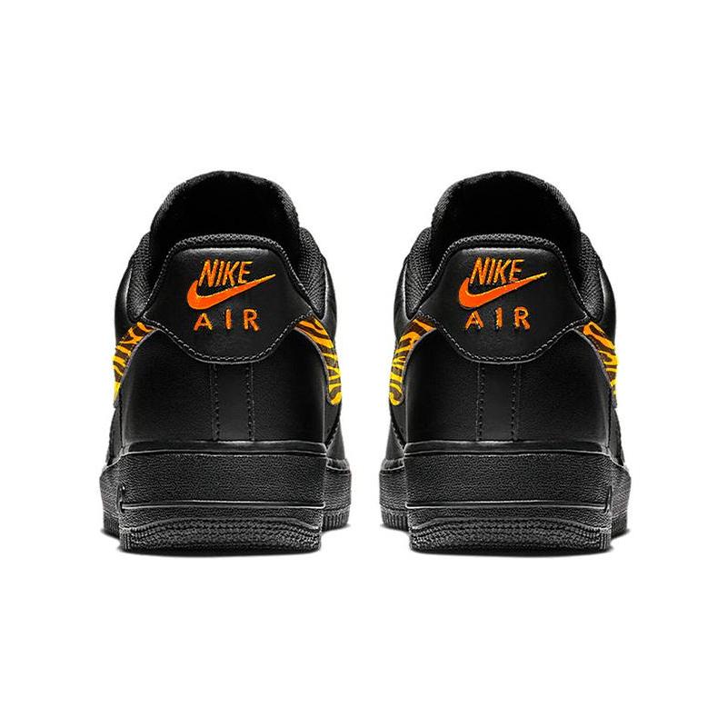 [Custom Men's printed leopard print]  Air Force 1 Skateboarding Shoes Men Low-top Leopard