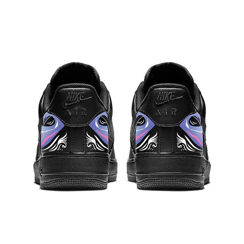 [Custom Male movie-themed Venom spray painting]  Air Force 1 Skateboarding Shoes Men
