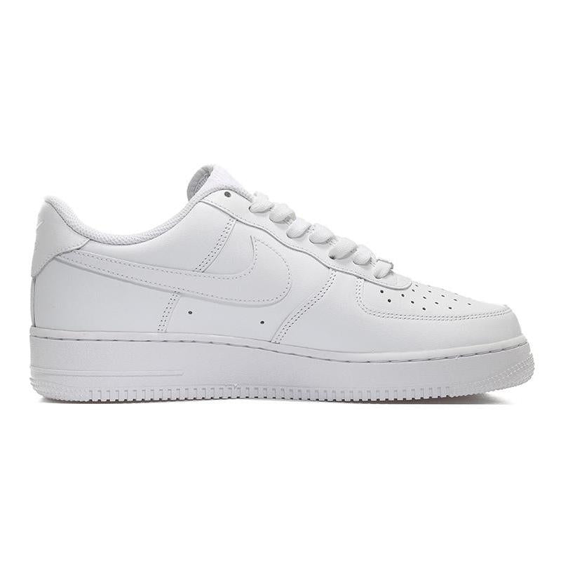 [Custom Tiger man white QD]  Air Force 1 Skateboarding Shoes Men Low-top White/Black