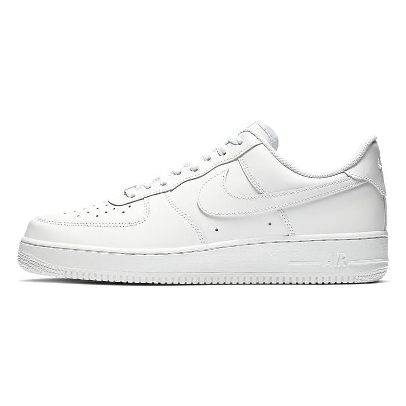 [Custom Valentine's Day spray painting roses in red and white]  Air Force 1 Skateboarding Shoes Men Low-top White/Red