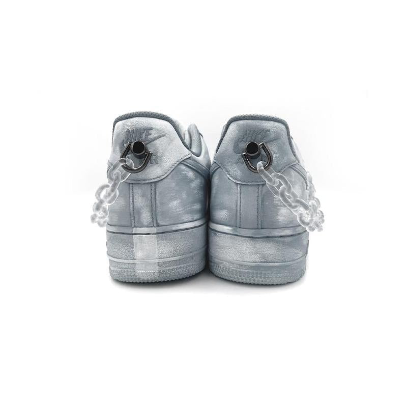 [Custom Soak the alcohol scratch-off card in grey]  Air Force 1 Skateboarding Shoes Men