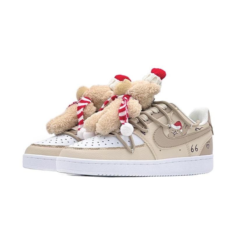 [Custom The little bear has arrived]  Court Skateboarding Shoes Women's