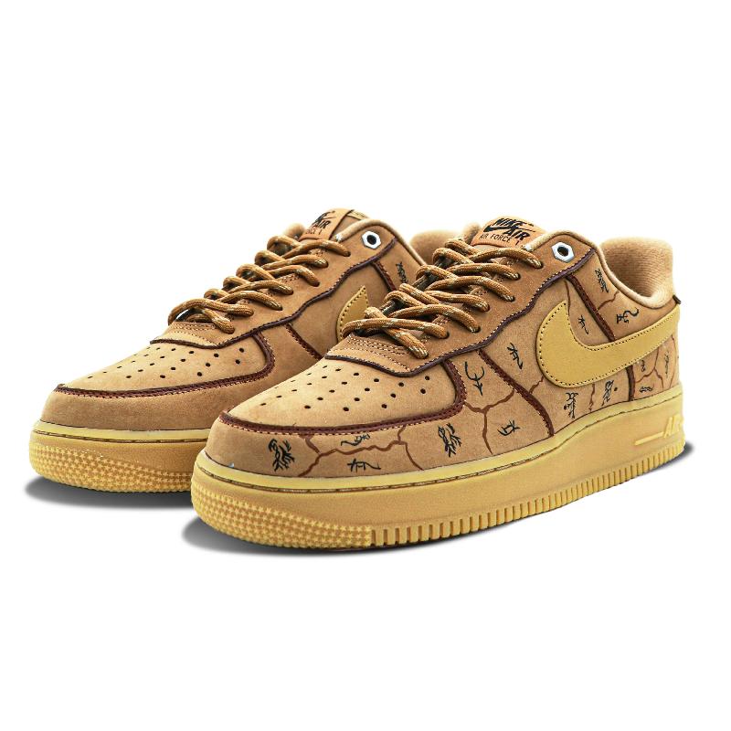 [Custom Oracle bone script]  Air Force 1 Skateboarding Shoes Unisex
