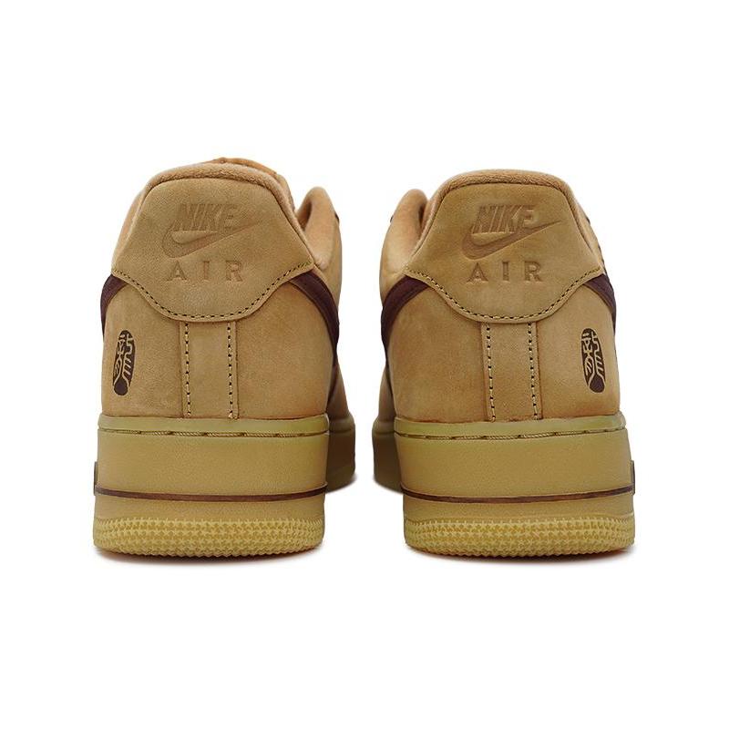 [Custom Unisex Longteng K brown]  Air Force 1 Skateboarding Shoes Unisex