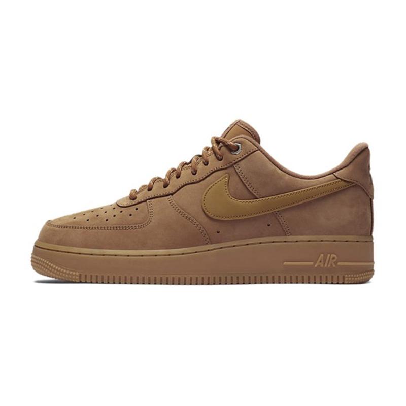 [Custom Unisex Longteng K brown]  Air Force 1 Skateboarding Shoes Unisex