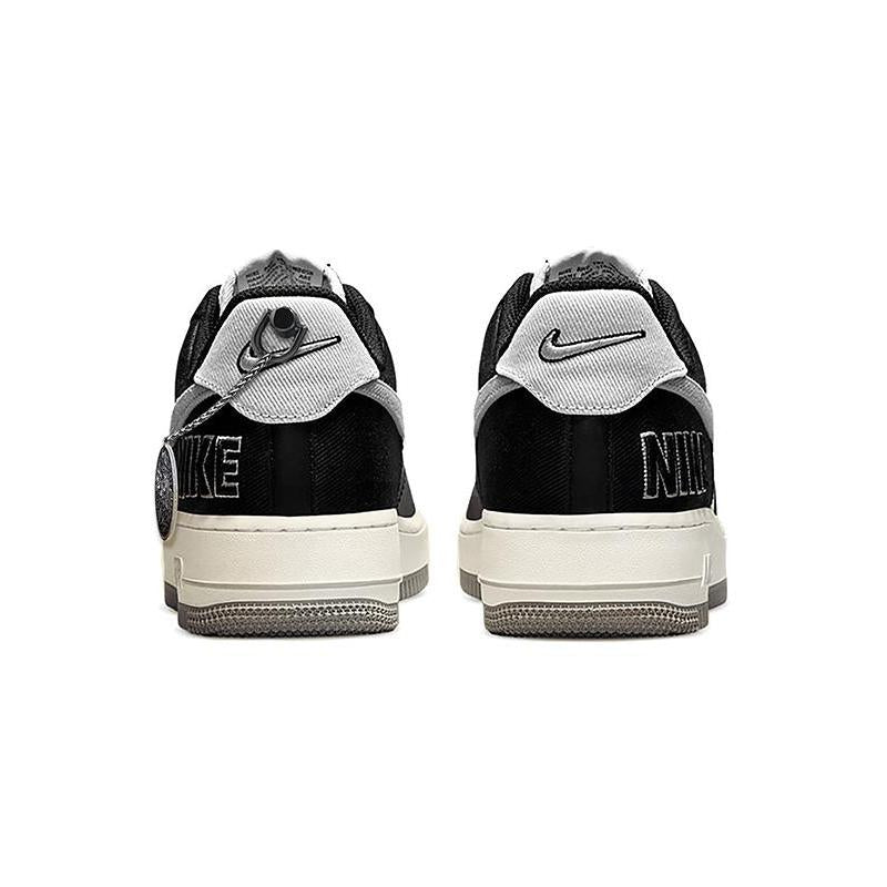 [Custom Male pirate treasure map in black and yellow]  Air Force 1 Skateboarding Shoes Men