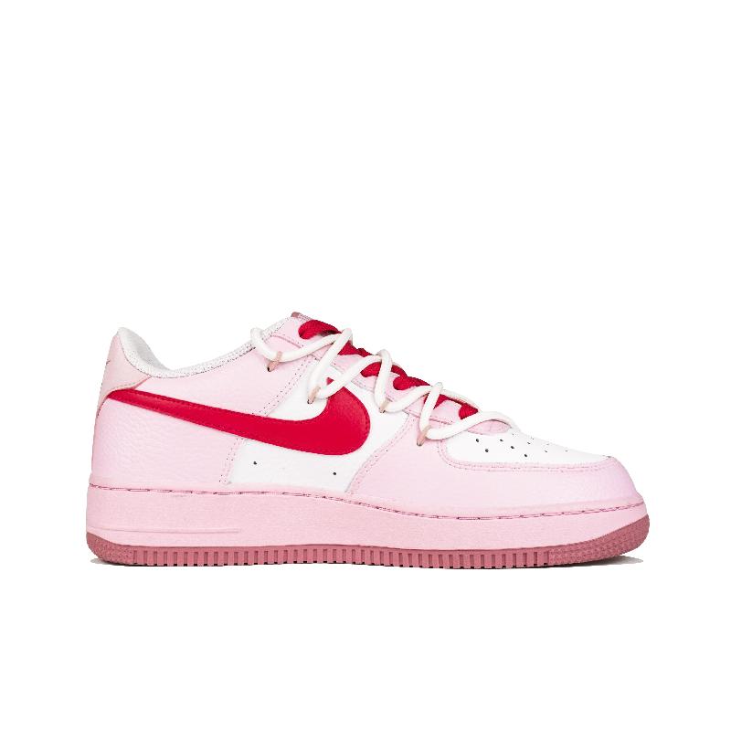 [Custom Love Diary]  Air Force 1 Skateboarding Shoes Women's Low-top White/Pink