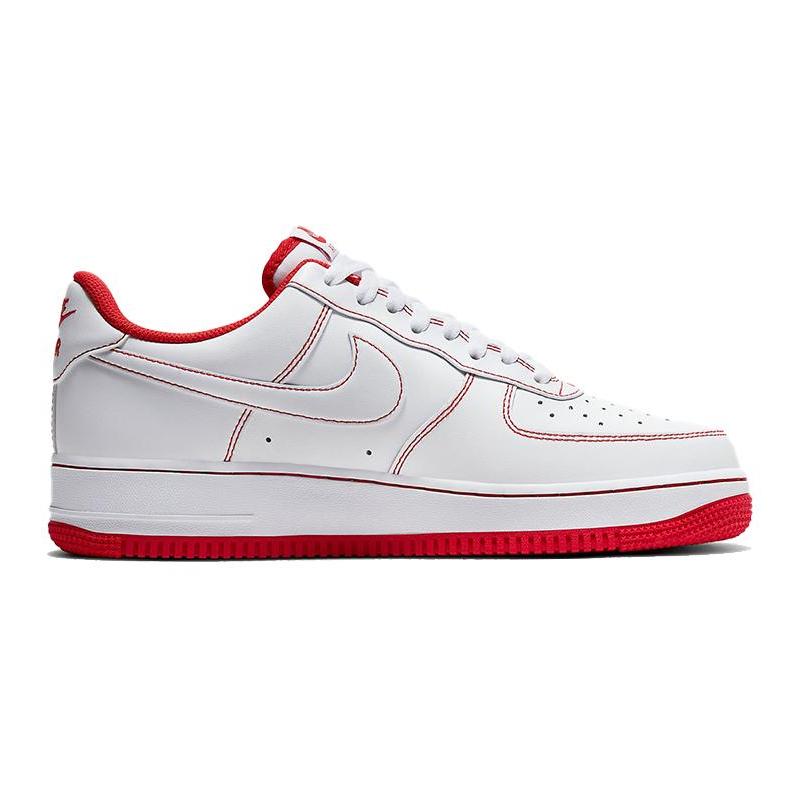 [Custom Chinese-style men's door god in black, red and white]  Air Force 1 Skateboarding Shoes Men
