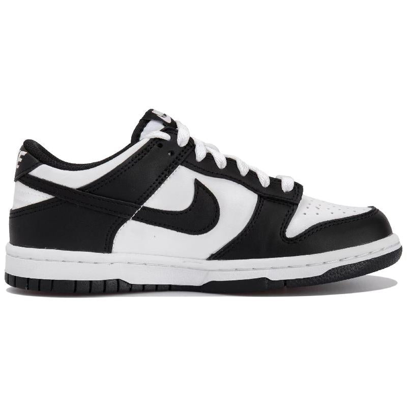 [Custom Mozhu Panda]  Dunk Skateboarding Shoes Women's Low-top Black/white