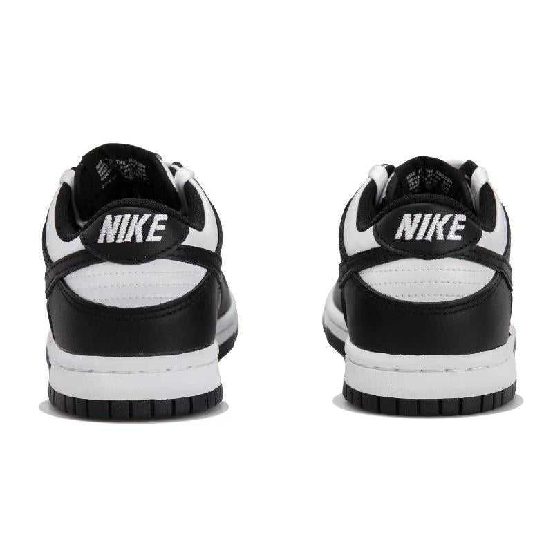 [Custom Mozhu Panda]  Dunk Skateboarding Shoes Women's Low-top Black/white