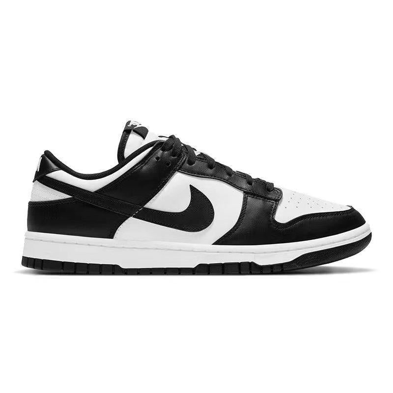 [Custom happy Yonghen]  Dunk Skateboarding Shoes Women's Low-top White/black
