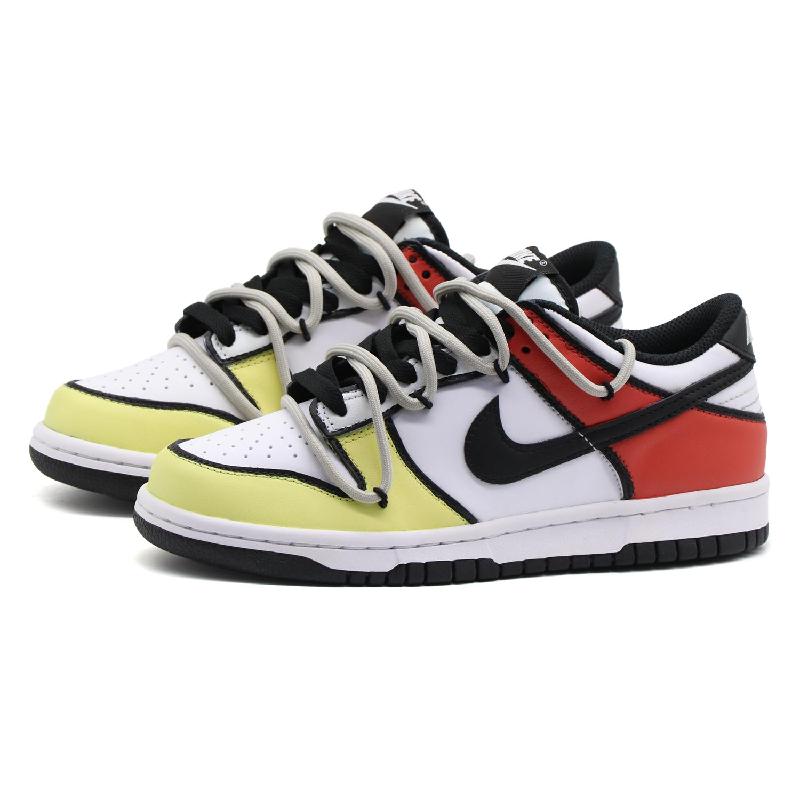 [Custom Women's vanilla latte]  Dunk Skateboarding Shoes Women's