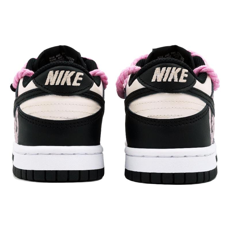 [Custom As delicate as a crimson dragon]  Dunk Skateboarding Shoes Women's