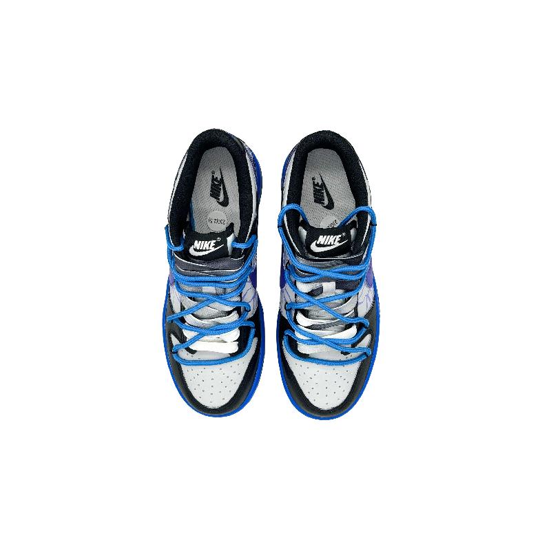 [Custom Urban Radio GS model]  Dunk Skateboarding Shoes Women's Low-top Black