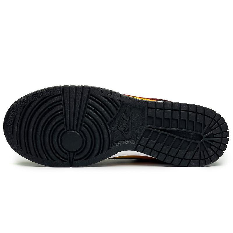 [Custom Female Bruce Lee]  Dunk Skateboarding Shoes Women's Low-top Yellow/black