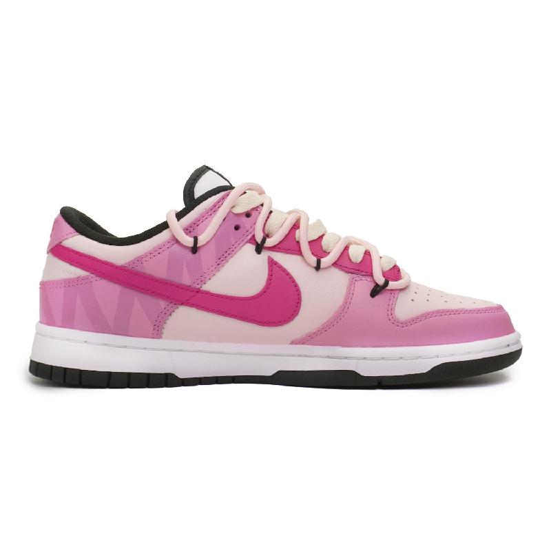 [Custom Peach Run]  Dunk Skateboarding Shoes Women's