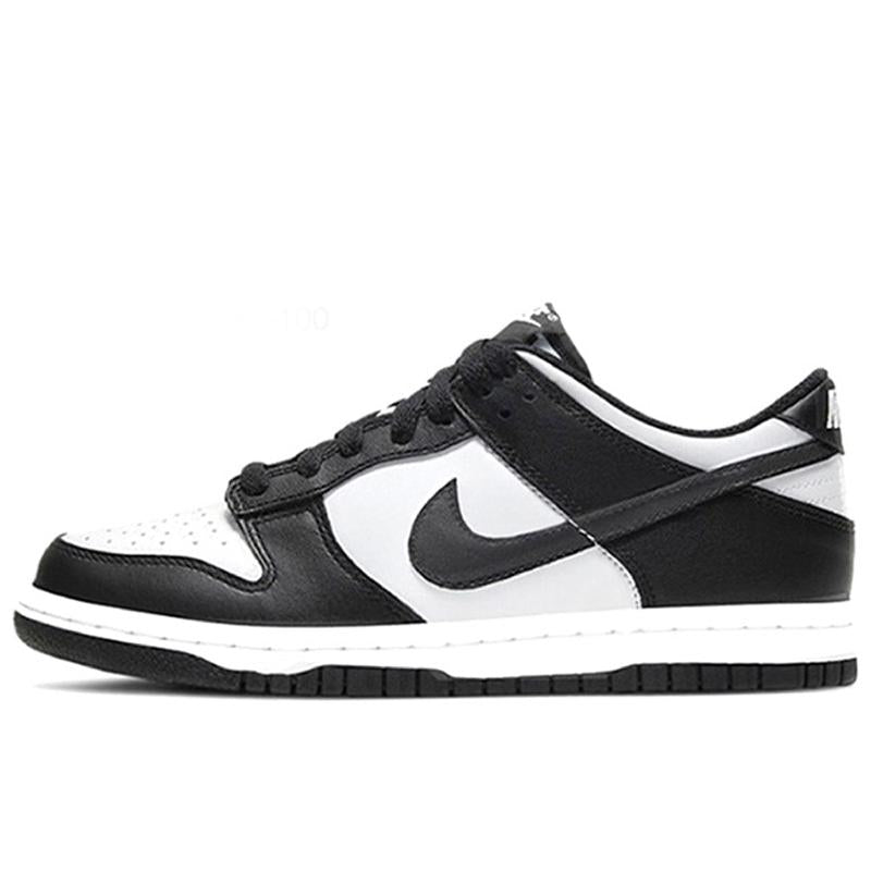 [Custom Women's tropical amber]  Dunk Skateboarding Shoes Women's Low-top Black/White/Red