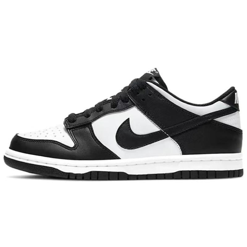 [Custom Women's S-BOX with shackles]  Dunk Skateboarding Shoes Women's Low-top Black/white