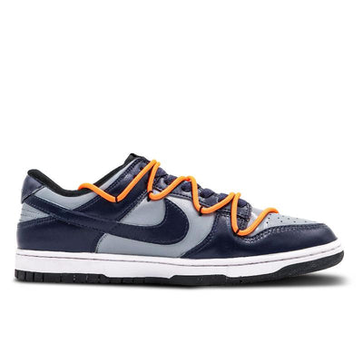 [Custom Headed North All The Way]  Dunk Skateboarding Shoes Unisex Low-top Blue